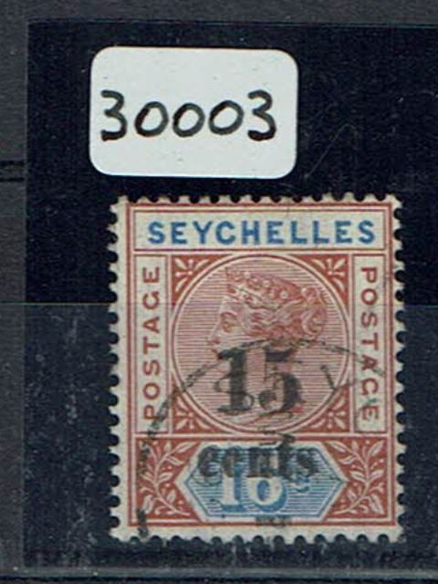 Image of Seychelles SG 19b FU British Commonwealth Stamp